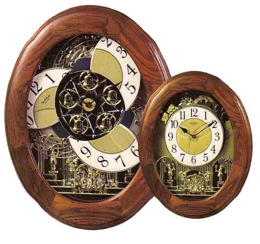 Rhythm Clocks - Rhythm Musical Clocks